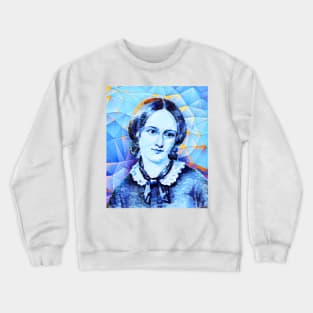 Emily Bronte Portrait | Emily Bronte Artwork | Emily Bronte Painting 10 Crewneck Sweatshirt